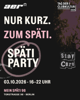 TAG DER CLUBKULTUR