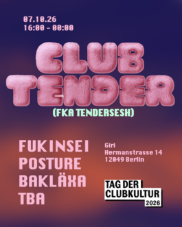 TAG DER CLUBKULTUR